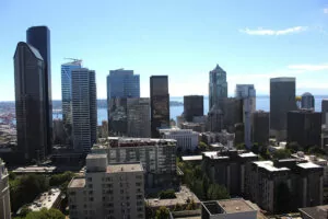 A view of downtown Seattle